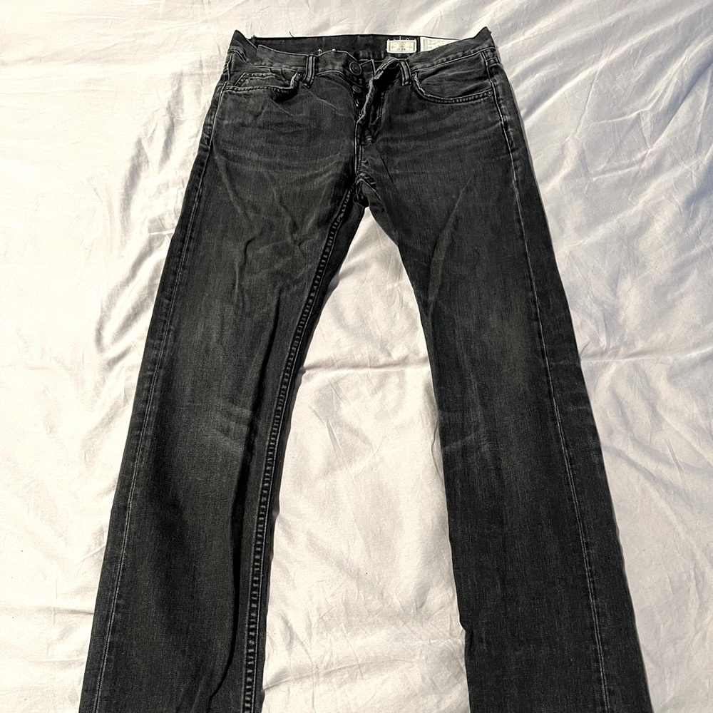 All Saints Black Ziggy Jeans